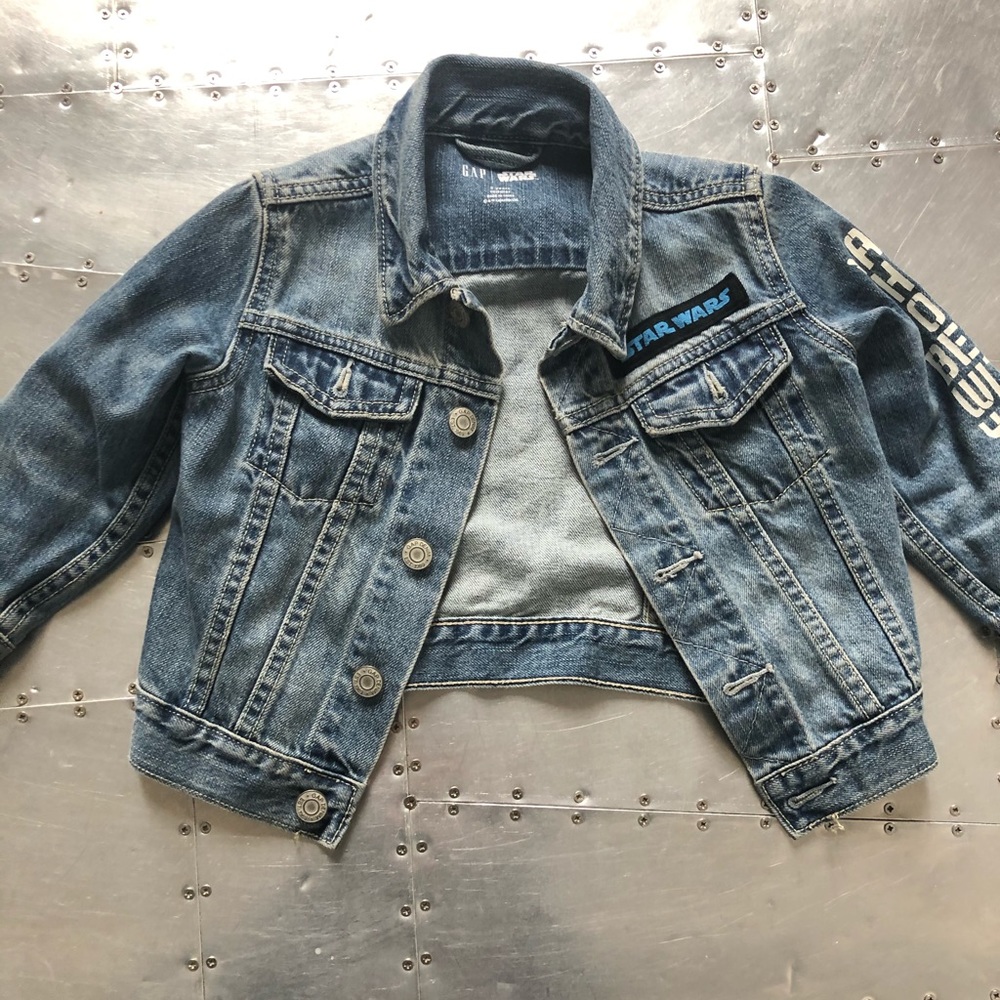 ❌SOLD❌Gap Denim Star Wars Jacket